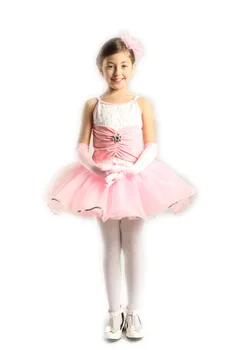 

2018rushed Promotion Gymnastics Leotard Ballet Tutu Child Leotard Evening Dress Princess Costume Female Latin Dance Clothes 220