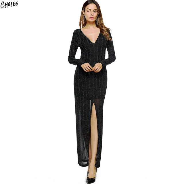 Long Sleeve Maxi Dress