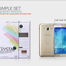 Nillkin супер прозрачный, с защитой от отпечатков пальцев Защитная пленка для экрана для Samsung Galaxy J5/J5008/J500F(5,0 дюйма) HD защитная пленка