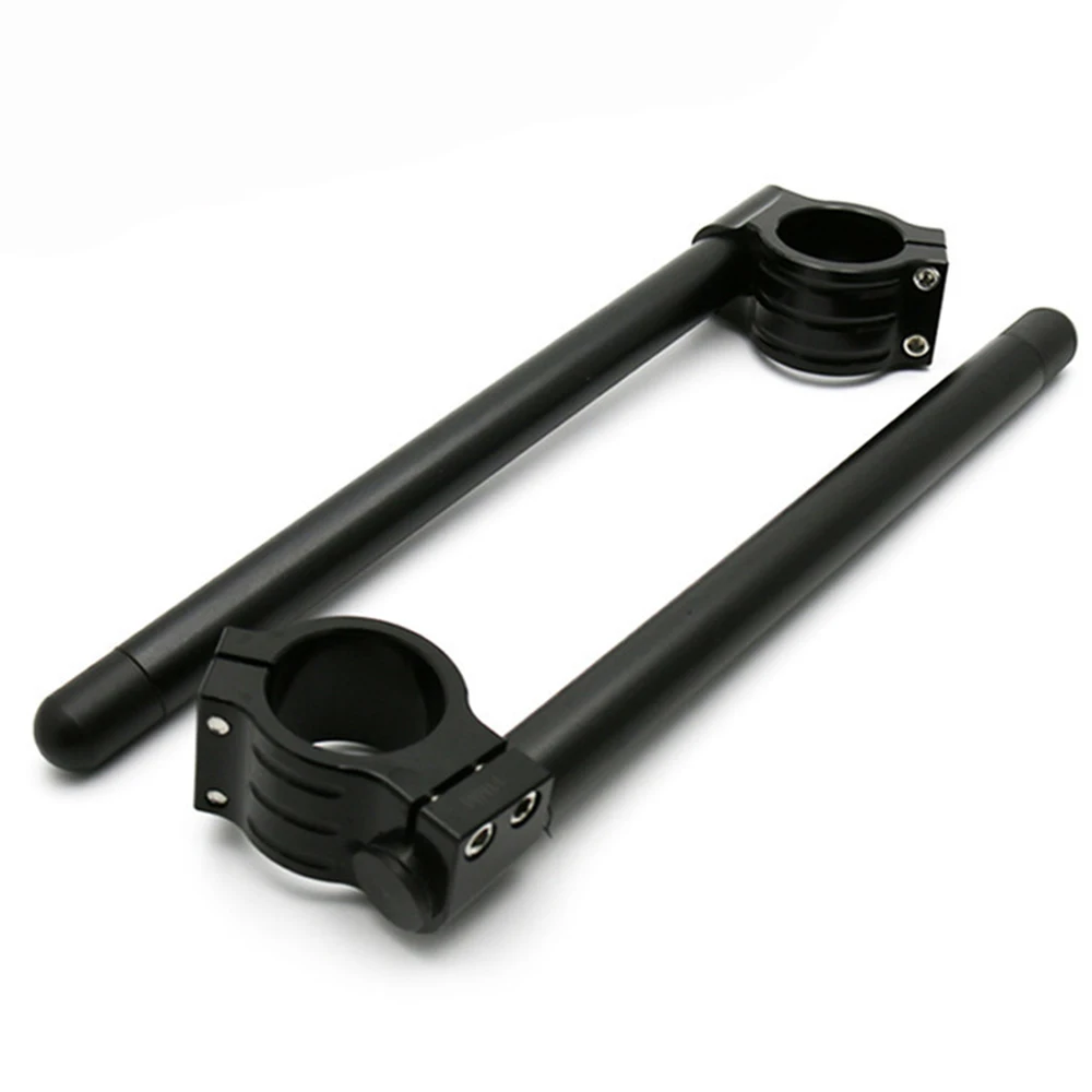 

1 pair Universal Motorcycle Handlebar Racing Adjustable CNC 31/32/33/35/36/37/39/40/41/43/50/51mm Clip On Ons Fork Handlebars