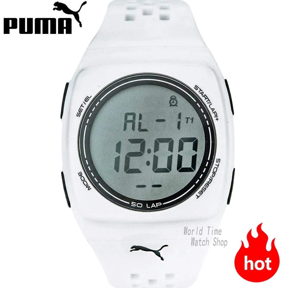 PUMA watch Men Modern Fashion sport watch women Rotating Series
