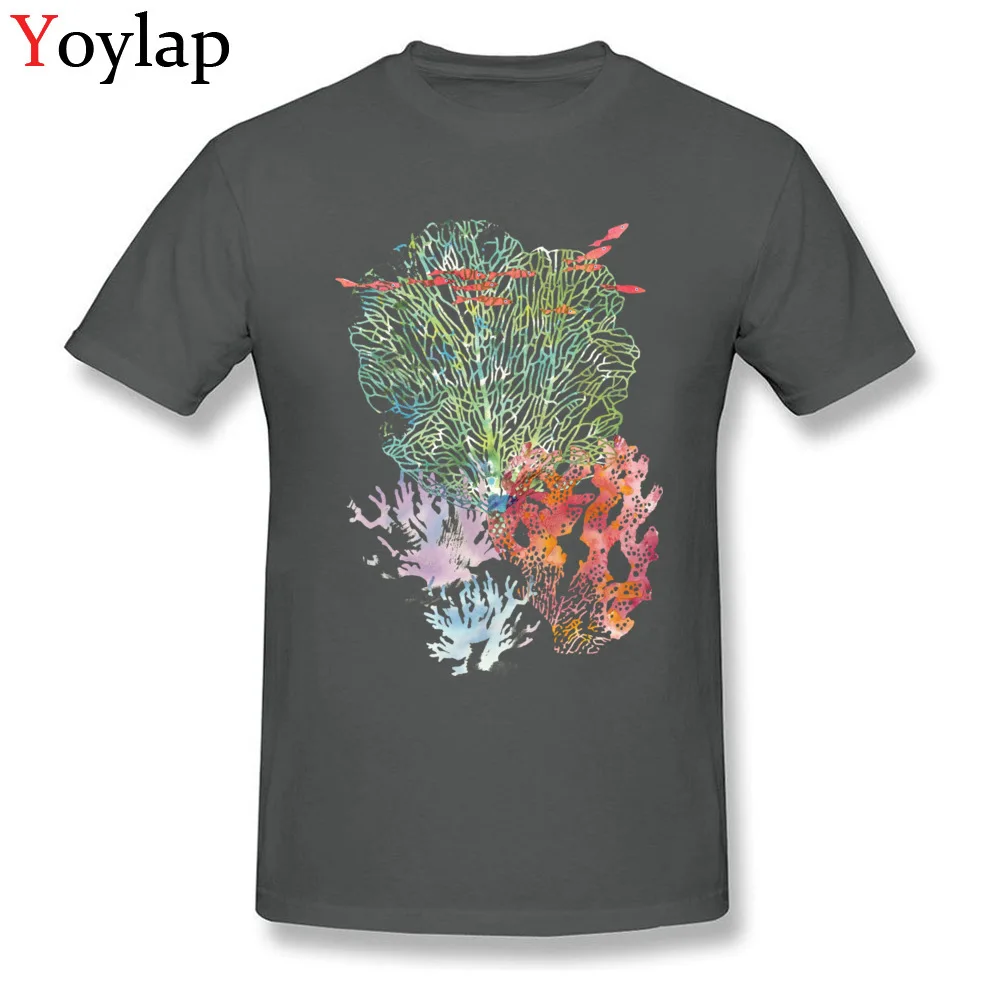 O Neck Pure Cotton Male T Shirts Printed On Short Sleeve Tops T Shirt Dominant Custom Tee Shirt TINY FISHES Top Quality carbon