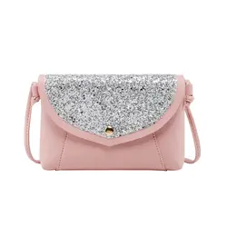 Для женщин маленькая сумка 2019 Летний стиль новый сумка с блестками Девушка сумочка для косметики