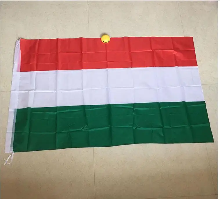 

free shipping xvggdg The Hungary Flag Polyester Flag 5*3 FT 150*90 CM High Quality