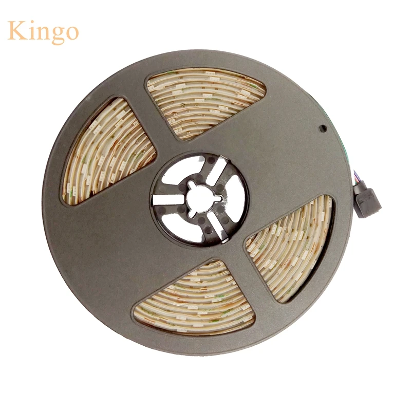 СВЕТОДИОДНАЯ лента SMD 5050 хорошего качества 30 светодиодов/м водонепроницаемая 12 В