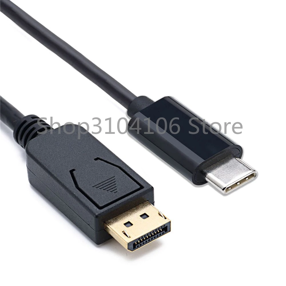 Кабель USB 3 1 типа C для интерфейса DP 4K UHD HDTV Chromebook Macbook и ноутбука 8 м 6 футов черный