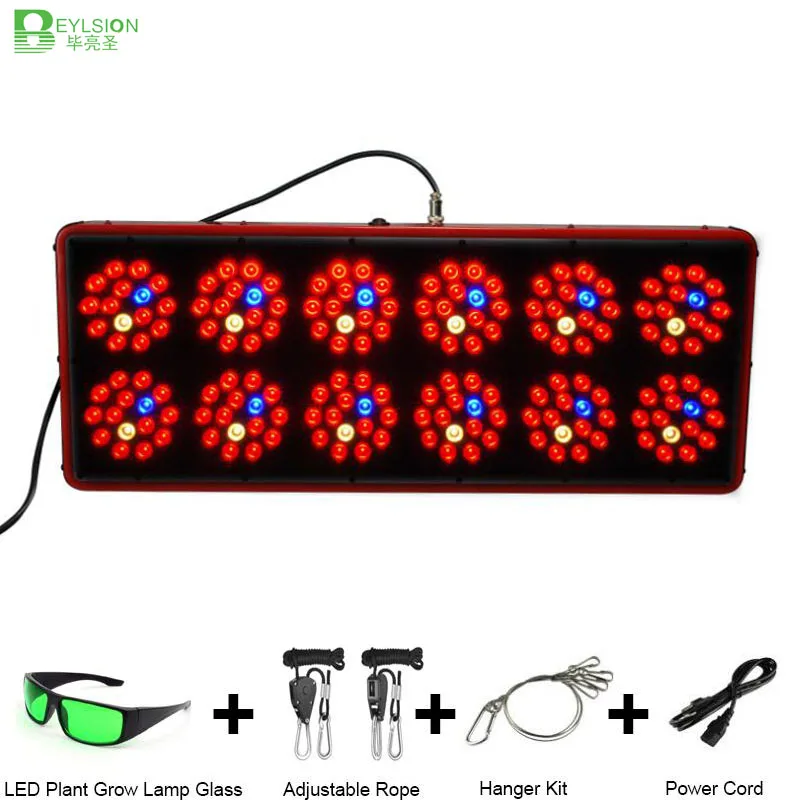 

Beylsion Full Spectrum 900W CREE LED 180PCS Apollo 12 LED Plant Growing Light Lamp For Indoor Plant Growing Tents