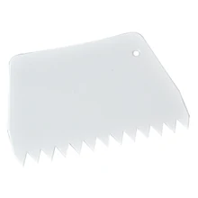 Скребки Украшения Торта Помады обледенения гладкой формы глазурь инструмент 136*97 мм