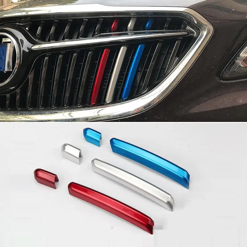 

Car Chromium Modified Auto Door Handle Grille Exterior Fashion Accessory Covers Trim Sticker Strip 16 17 18 FOR Buick LaCrosse