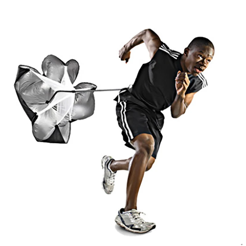 

57" Speed Training Resistance Parachute Adjust Running Umbrella Outdoor Exercise Tool Equipment Football Training Accessories