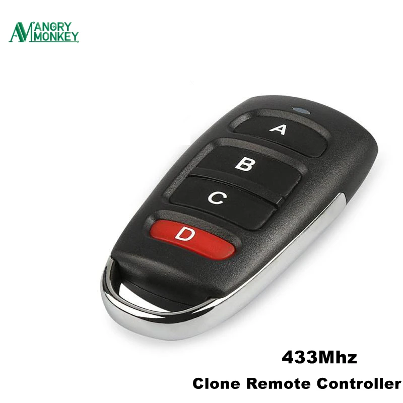 

433MHz wireless Cone Remote Control With Battery Garage Door Remote Control Backup Remote Key Clone 1527 PT2264 HT600 etc