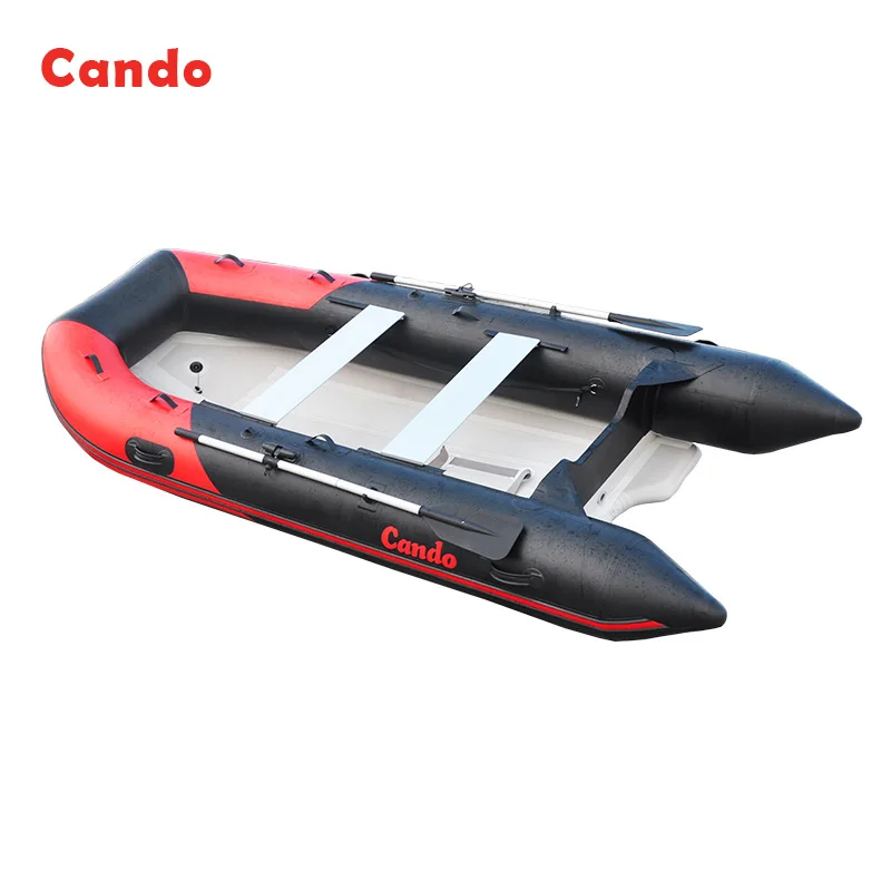 CANDO VIB270 обновленная рыболовная лодка ПВХ гребная гоночная Каякинг корабль для