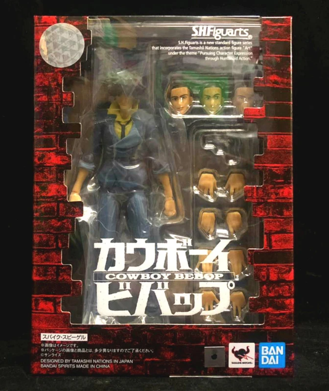 NEW GENUINE Bandai S.H.Figuarts Spike Spiegel Cowboy Bebop Action Figure