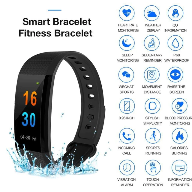 Podometro reloj cuenta pasos pulsometro ritmo cardiaco deportiva pulseras  inteligentes assassins creed fitness watch calculadora running pulsera reloj  de podómetro polar brazalete mujer contador de pasos y calorias cor -  AliExpress