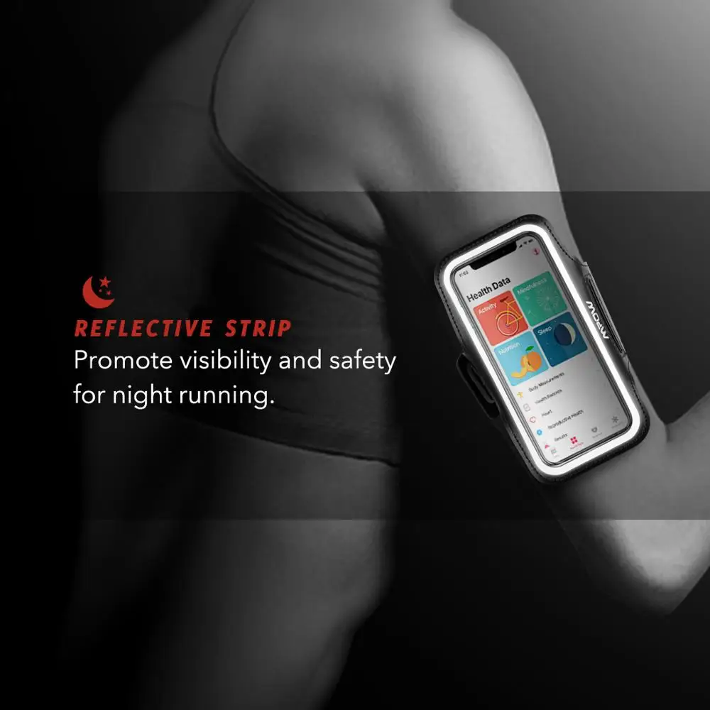 Mpow бегущий спортивный наручный чехол Sweatproof чехол для телефона с держателем для наушников для iPhone для samsung для Xiaomi