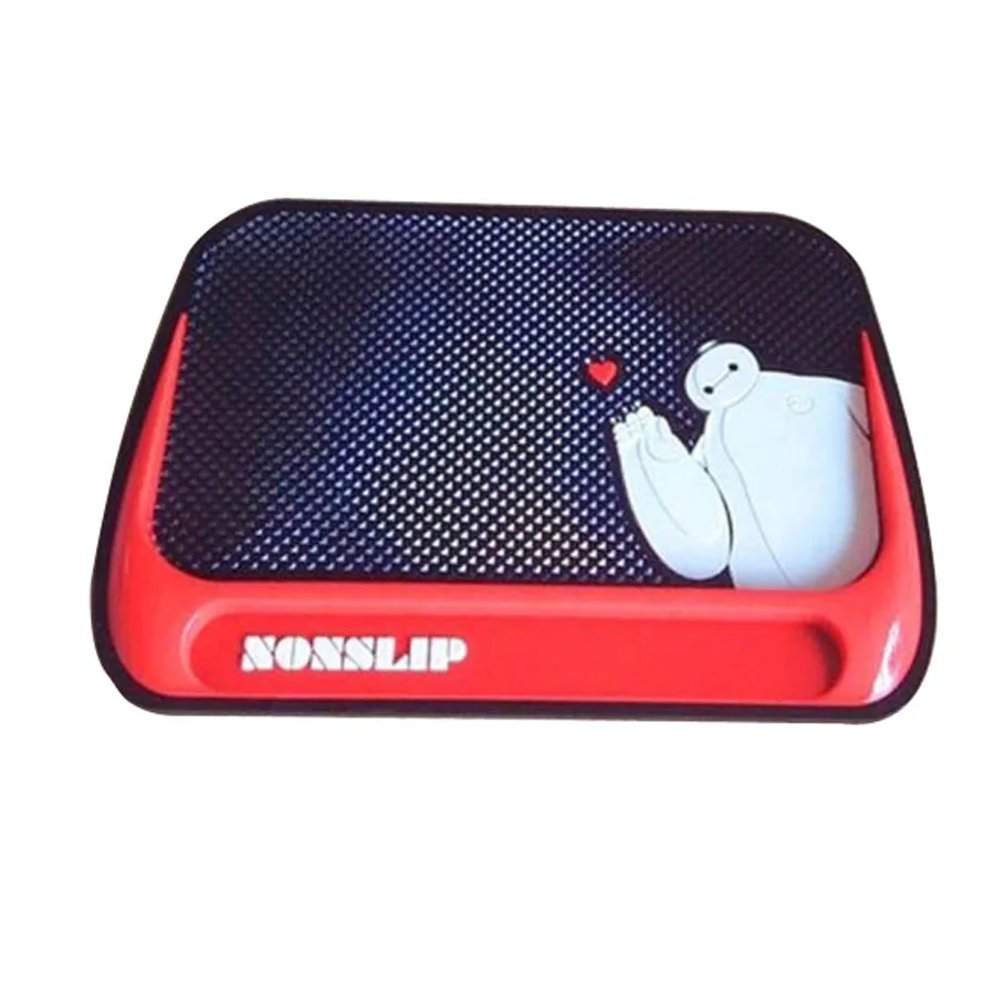 

cartoon pattern Car phone non-slip mat sticky pad magic anti skid pad simple for GPS mobile stand sticker for TOYOTA for Honda