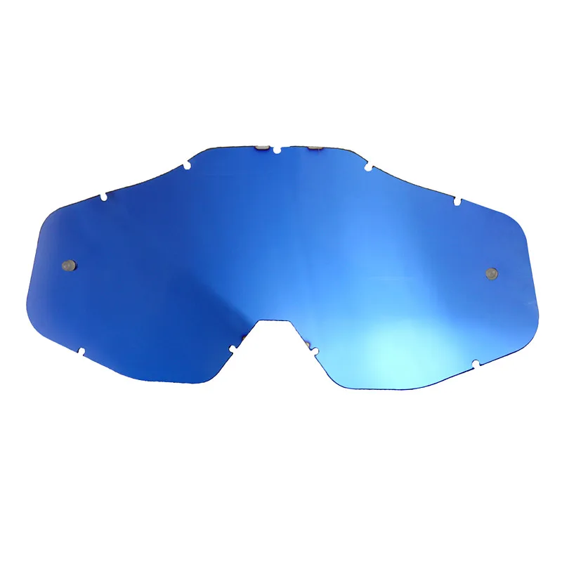 Высококачественные мотоциклетные очки SOMAN бренд ATV Casque очки для мотокросса гонки мото велосипед Велоспорт CS солнцезащитные очки Gafas - Цвет: Blue Lens