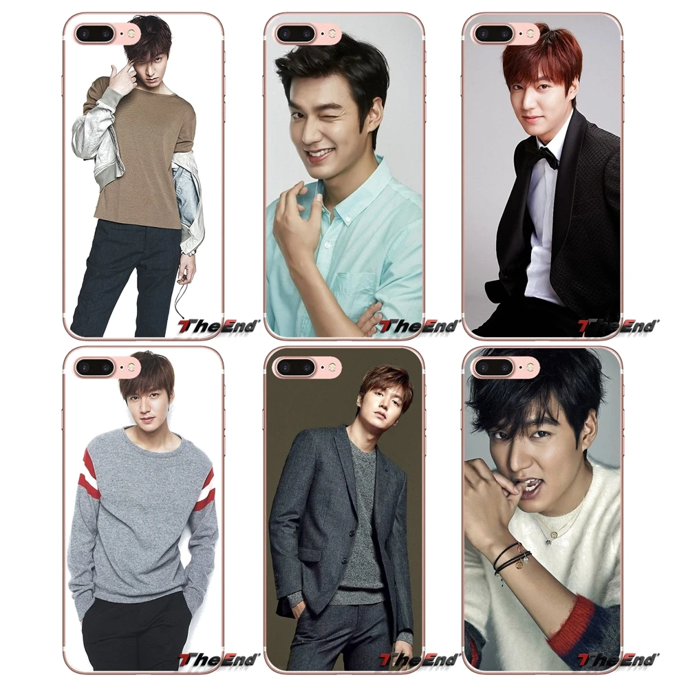 

For iPhone X 4 4S 5 5S 5C SE 6 6S 7 8 Plus Samsung Galaxy J1 J3 J5 J7 A3 A5 2016 2017 Lee Min Ho South Korean actor singer Case