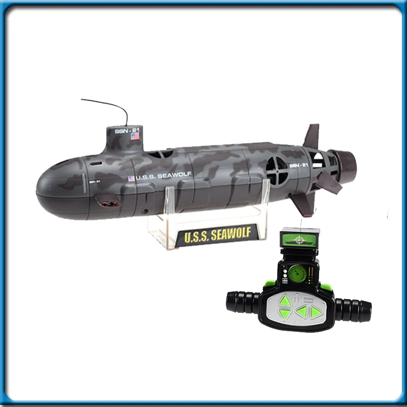 Горячее качество US Seawolf RC модель подводной лодки с ядерным питанием на пульте дистанционного управления лодка зарядка детские игрушки