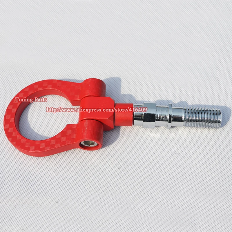 Free shipping Hot :Racing Car Rear Towing Hook Red JDM Tow Hook-in ...