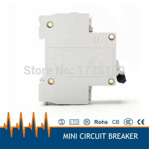 DZ47 63 2P 50 amp миниатюрный автоматический выключатель mcb|circuit breaker breakerminiature circuit |