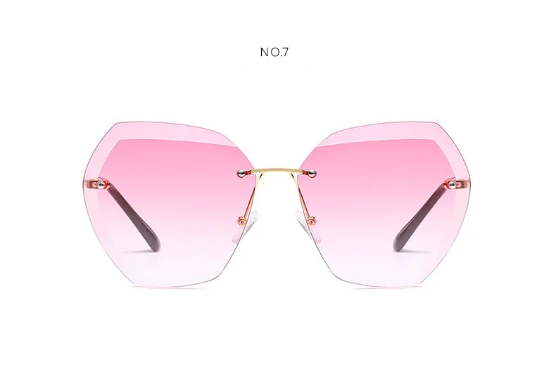 Luxury Vintage Rimless Sunglasses Women Brand Designer Oversized Retro Female Sunglass Sun Glasses For Women Lady Sunglass 2018 HTB1FdwlfBHH8KJjy0Fbq6AqlpXaj - Luxury Vintage Rimless Sunglasses Women Brand Designer Oversized Retro Female Sunglass Sun Glasses For Women Lady Sunglass 2018