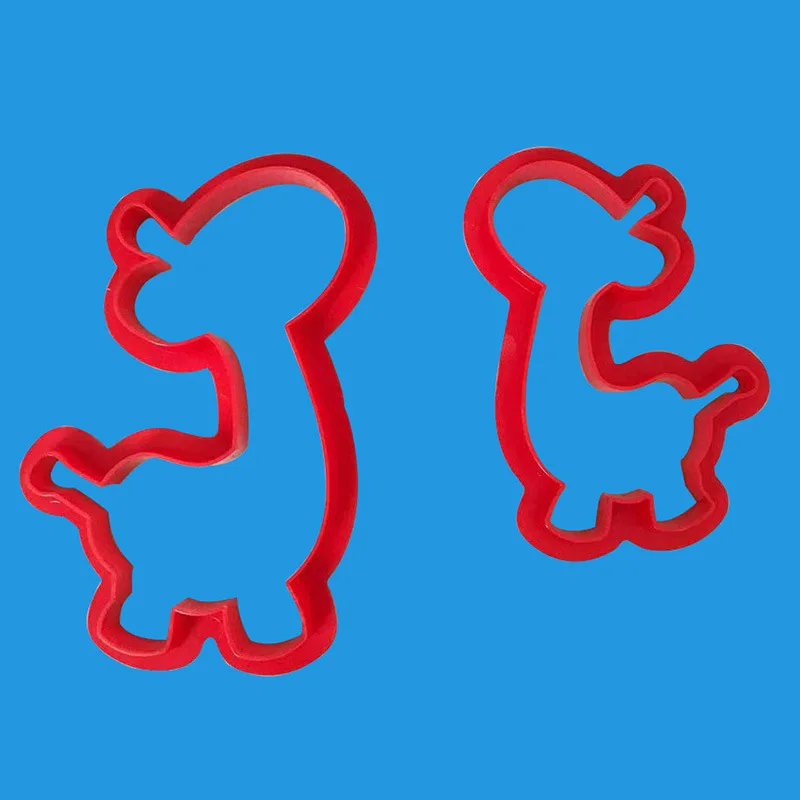 

2Pcs Christmas Deer Animal Fondant Cake Decorating Cookie Cutters Icing Sugarcraft Molds Fondant Biscuit Cookie Mold