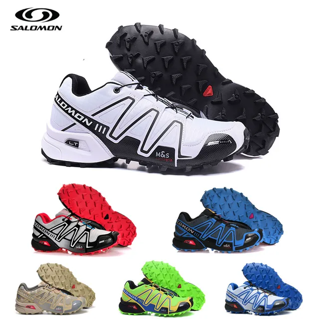 Новая Спортивная Мужская shoes Salomon speed Cross 3 Zapatillas speed cross CS мужской Hombre Solomon Fencing Мужская shoes для бега