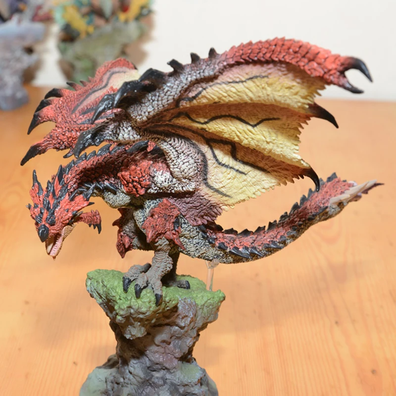Japanese Anime Monster Hunter Figure Rathalos PVC Models Hot Dragon Action Figure Decoration Toy Model