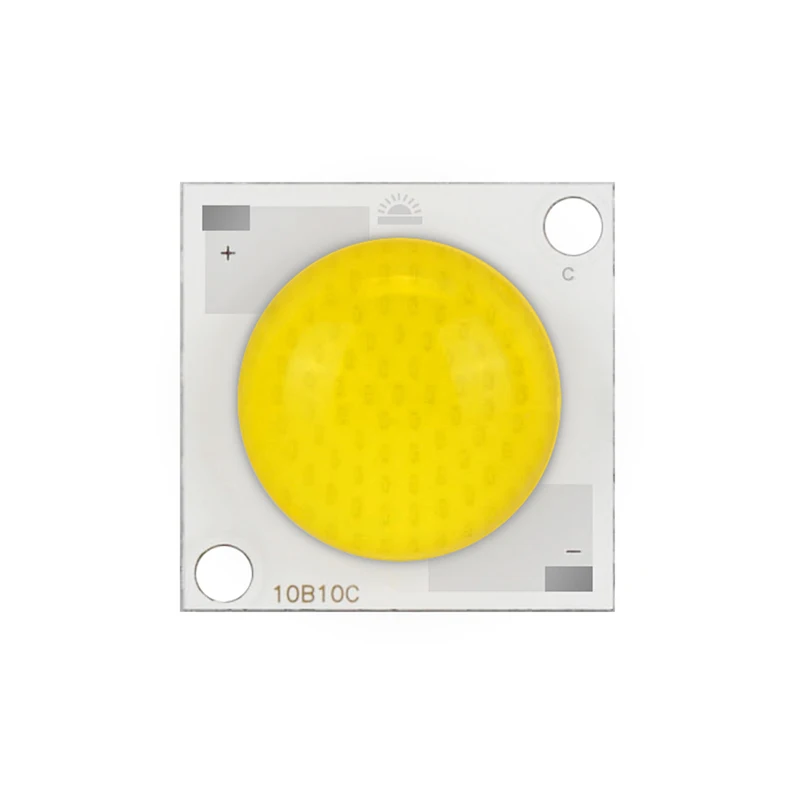 Светодиодная коллоидная линза COB Chip лампа 20 Вт 30 50 LED AC 28 32 В вход DIY для прожектора