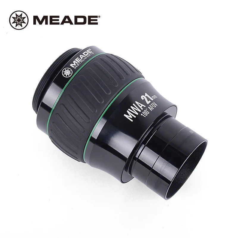 Meade Instruments 2 дюйма 100 градусов MWA 21 мм астрономический телескоп окуляр 607018 9 ломтиков полностью Многослойные складные чашки для глаз