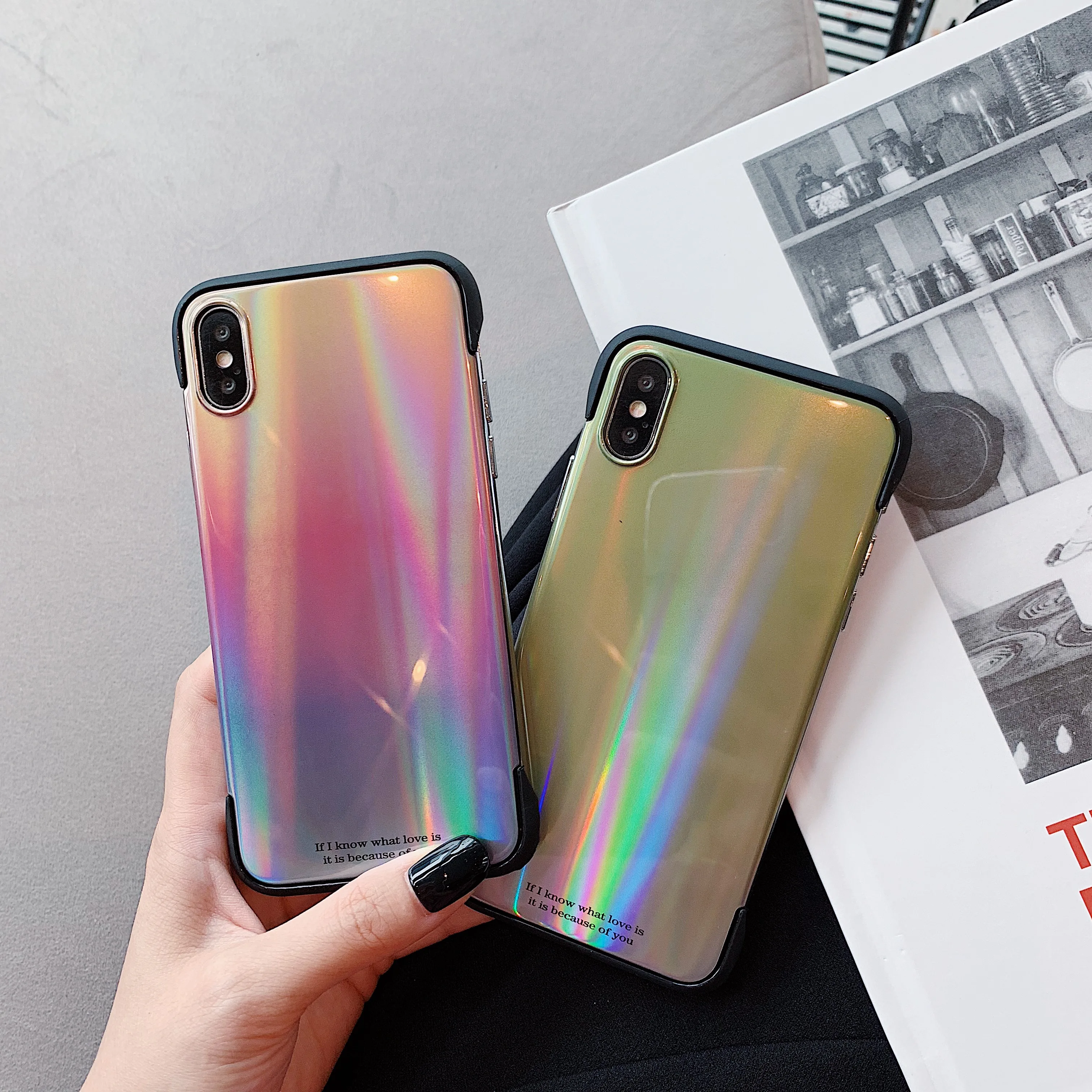 Luxury Colorful Glitter Phone Case For iphone XR X XS Max 6 6s 7 8 Plus Cases 7plus Silicon Soft Back Cover Capa |