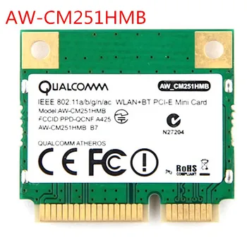 

Wireless-AC Dual Band For Qualcomm Atheros QCA9377 AW-CM251HMB Mini PCI-E Wifi Card 433Mbps BT4.1 802.11ac Better Intel 3160