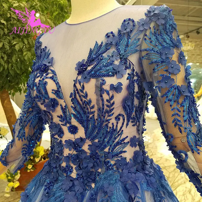 

AIJINGYU Unique Wedding Dress Vintage Gown 2019 Hand Embroidery Designs Korean Xiamen Silk Gowns Kiss Wedding Dresses