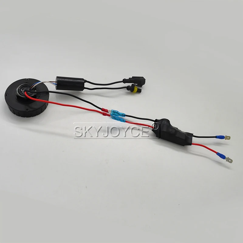 SKYJOYCE 55W Canbus HID Ballast 12V Slim xenon hid ballast 55W All In One Round HID Ballast for hid xenon bulb kit car headlight (8)