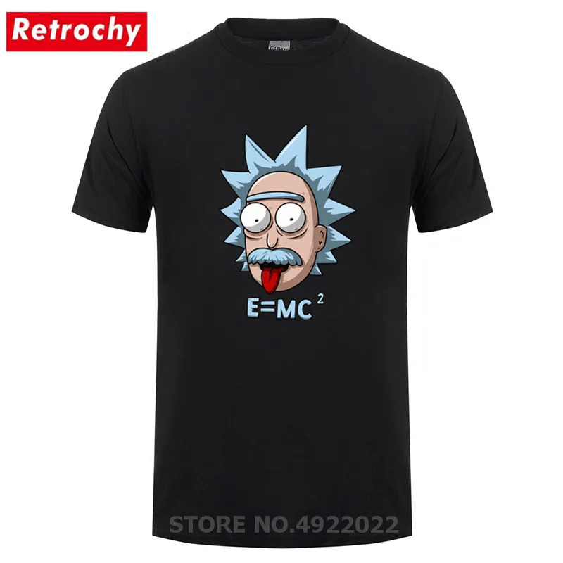 مضحك ريك و Morty التي شيرت اللياقة البدنية حزب ألبرت أينشتاين E = MC2 تي شيرتات رائع الرجال الجدة القطن الخالص تي شيرت محب أعلى المحملات مضحك ريك و Morty التي شيرت اللياقة البدنية حزب ألبرت أينشتاين E = MC2 تي شيرتات رائع الرجال الجدة القطن الخالص تي شيرت محب أعلى المحملات