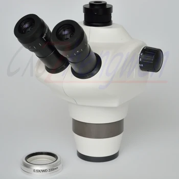 

FREE SHIPPING ! FYSCOPE 4X-50X Stereo Zoom Parfocal Trinocular Microscope body