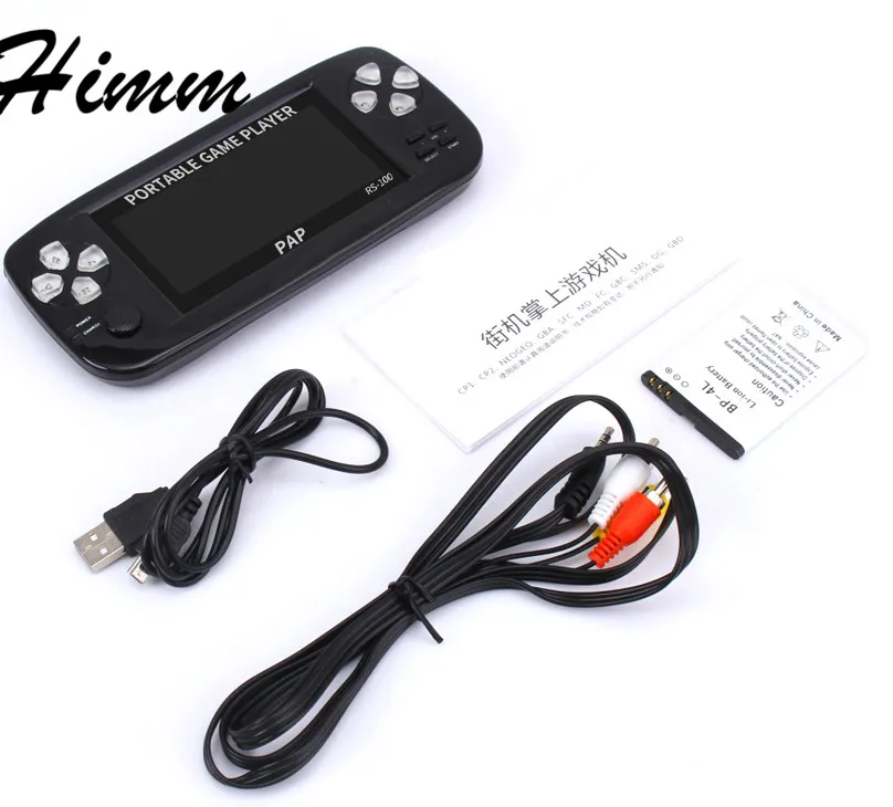 CoolBaby RS 100 4 3 дюйма Поддержка 9 классических игр симулятор игры скачать видео плеер