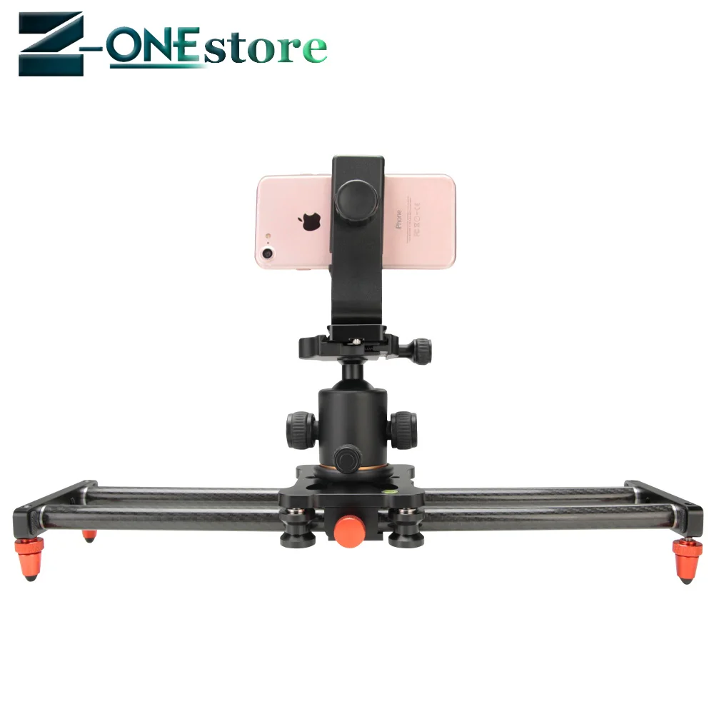 40cm DSLR Camera Video carbon fiber Slider Track Dolly Rail Stabilizer System for Canon Pentax Sony Camcorder SLR DV Movie Film
