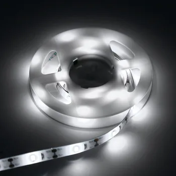 

Newest 1M 30LED Waterproof LED Motion Sensor Strip Light Neutral White/Warm White Human Body Sensor lights