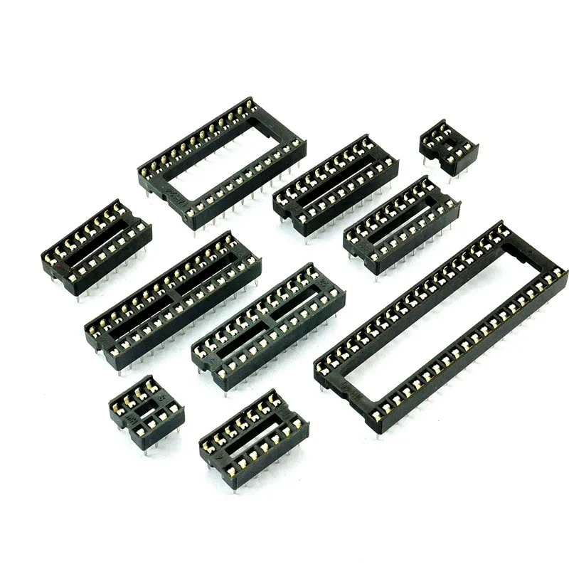 IC seat IC socket 8p10p14p16p20p20p40pin Replacement Parts