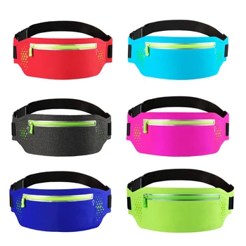 

Professional Running Belt Waist Pack Spoets Waist Pouch Belt Sport Belt Mobile Phone Men Women With Hidden Pouch Gym Bags