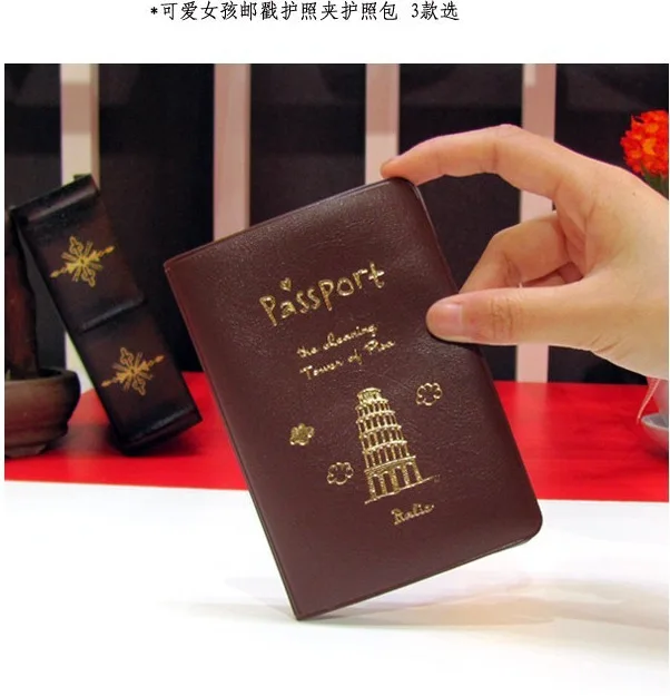 Чехол для паспорта и путешествий, чехол для карт для мужчин и женщин, дорожный держатель для карт, для удостоверения личности, мужская сумка для паспорта - Цвет: Coffee