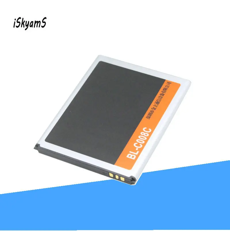 ISkyamS 1x1800 mAh/6.84wh BL C008C запасная батарея для аккумуляторов GIONEE GN151 gn 151|Аккумуляторы