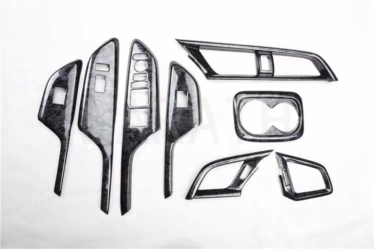 8 шт. для Honda Civic 10-го поколения Interiol дверная ручка Крышка+ вентиляционное отверстие выход крышка+ держатель чашки модификационная рамка