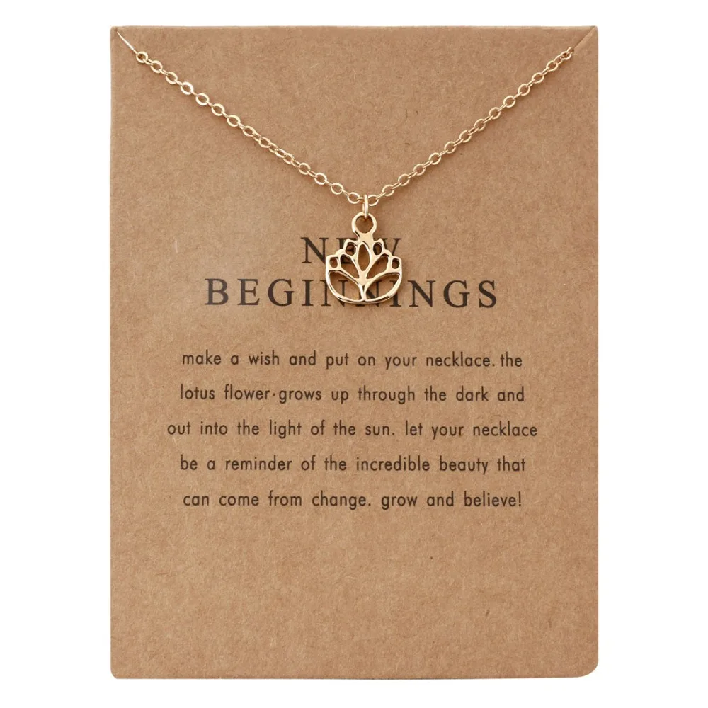 

Make a Wish Choker Necklace For Women Gold Chain Smalll Flower Necklace Pendant On Neck Bohemian Chocker Necklace Jewelry