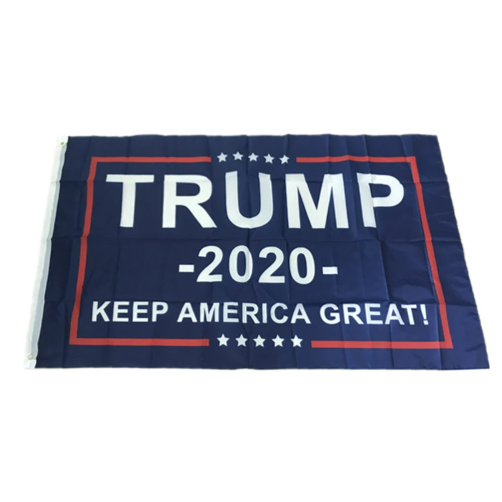 150x90 см Трамп 2020 флаг Двусторонняя печатных Дональд флаг "Трамп" держать Америку Великий Дональд для президента США
