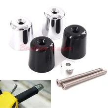 CNC мотоцикл алюминиевая ручка заглушка для розетки ручной блок для Vespa GTS GTV LX PX Primavera Sprint