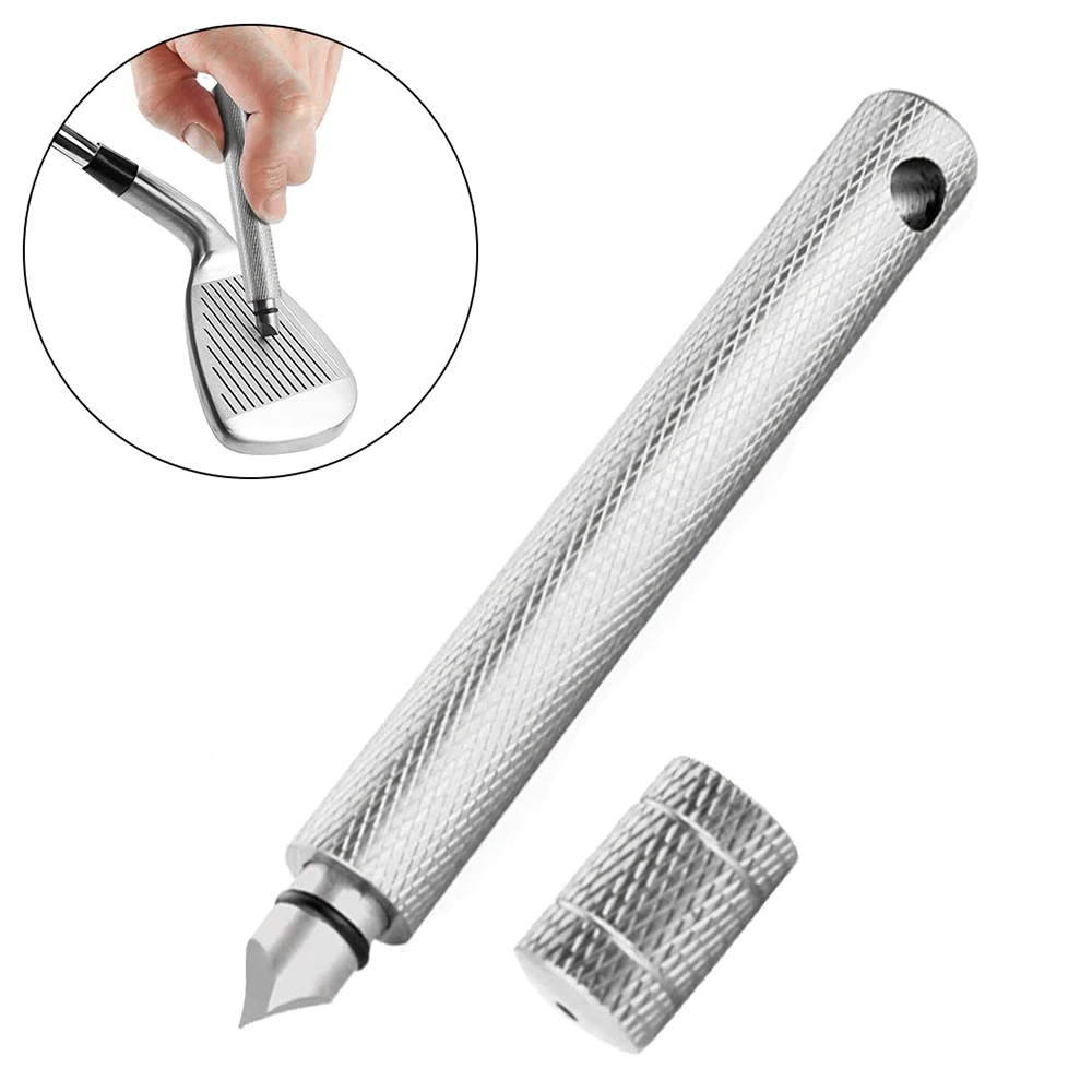 

Golf Clean Knife Wedge Iron Sharpening Club Cleaner High-Strength Cleaning Tools Stainless Steel Cutter Tool Golf Training Aids