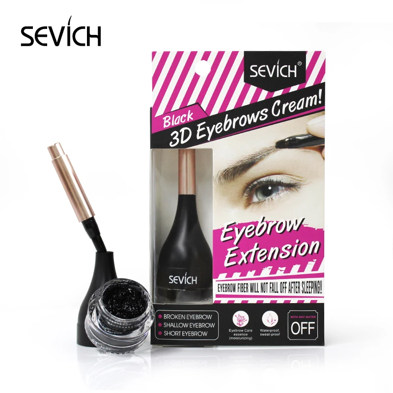 Sevich 3D наращивание бровей гелевое волокно усилитель волос кисть